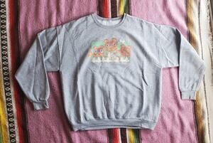 Animal Crossing New Horizons Nook Family Crew Sweatshirt 2XL